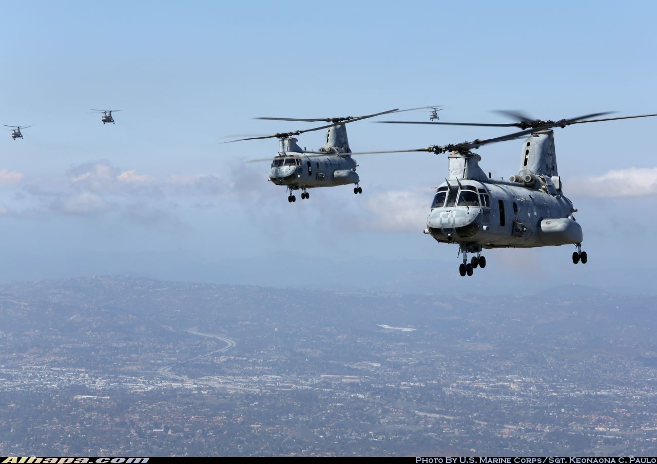 波音-伏托尔 CH-46E&ldquo;海上骑士&rdquo; \vert{} ID:29716