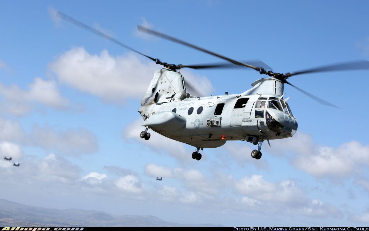 波音-伏托尔 CH-46E&ldquo;海上骑士&rdquo; \vert{} ID:29730