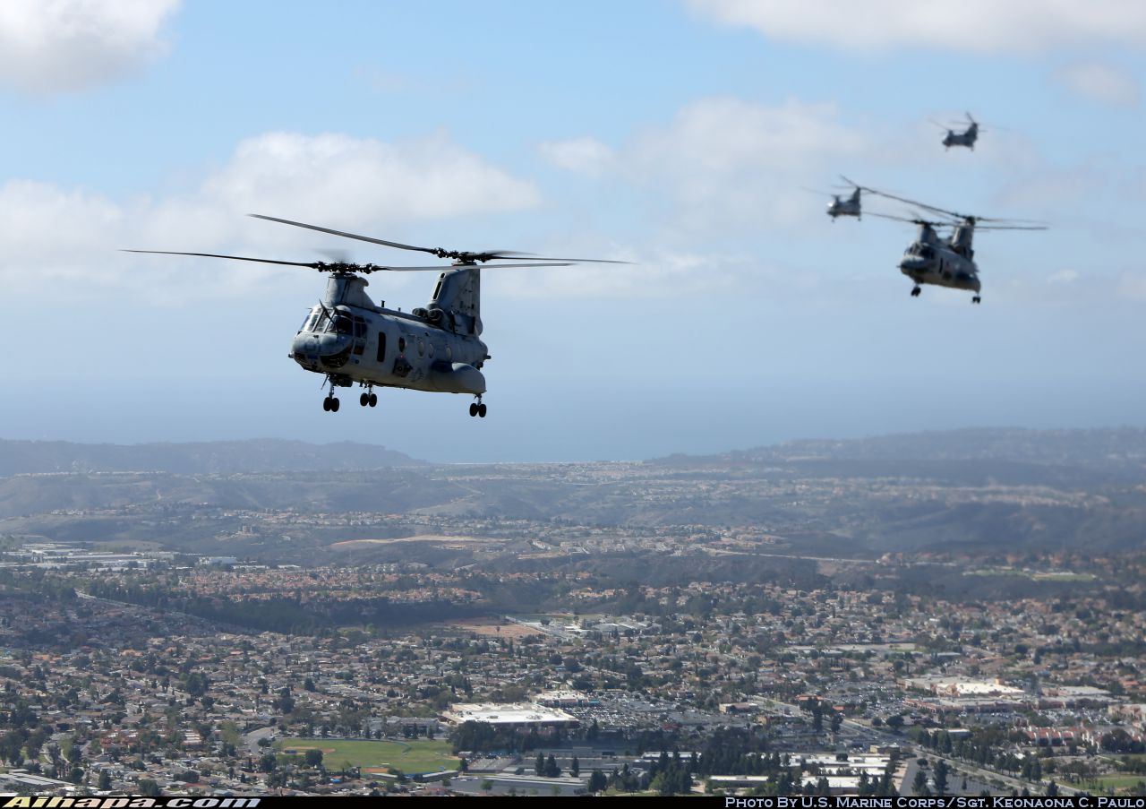 波音-伏托尔 CH-46E&ldquo;海上骑士&rdquo; \vert{} ID:29712