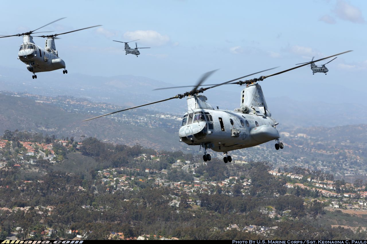 波音-伏托尔 CH-46E&ldquo;海上骑士&rdquo; \vert{} ID:29830