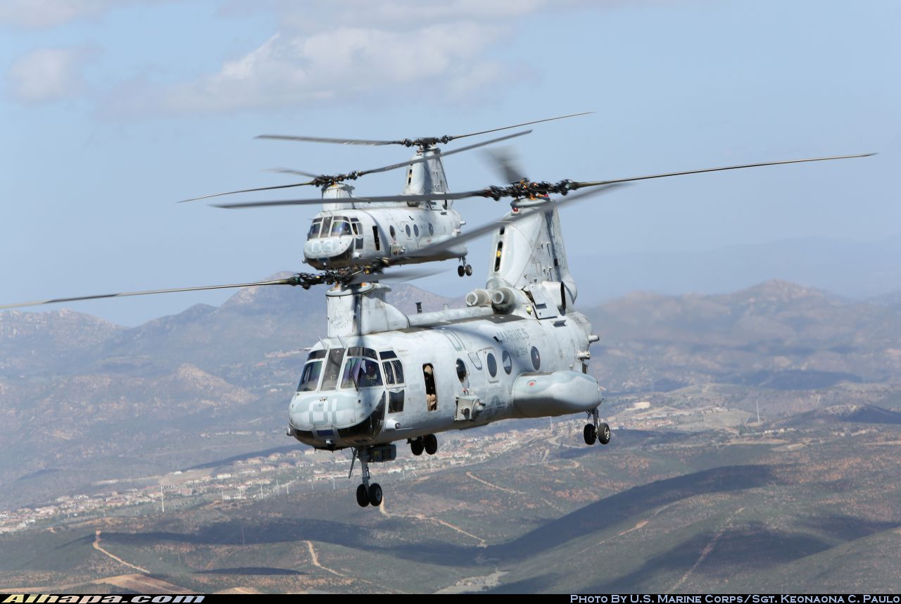 波音-伏托尔 CH-46E&ldquo;海上骑士&rdquo; \vert{} ID:29696