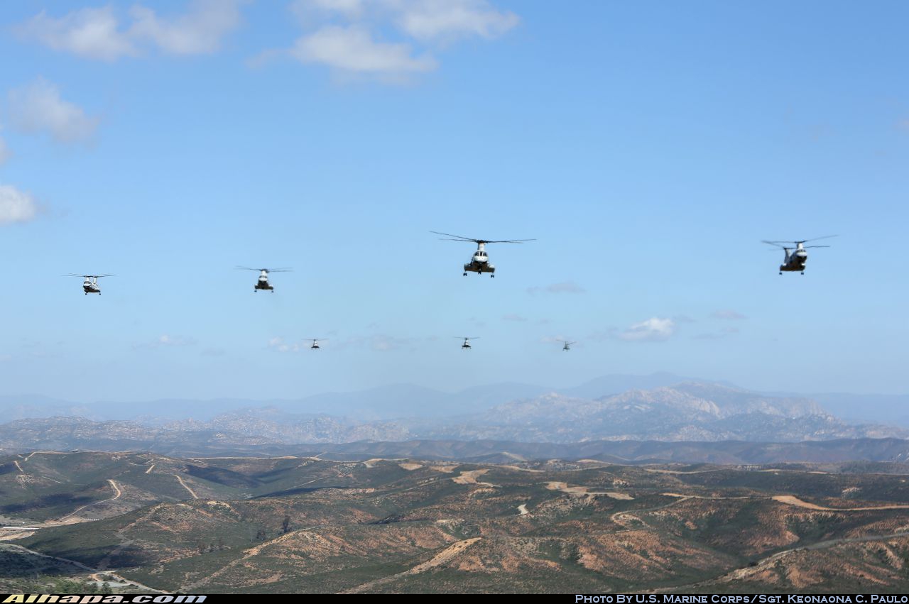 波音-伏托尔 CH-46E&ldquo;海上骑士&rdquo; \vert{} ID:29694