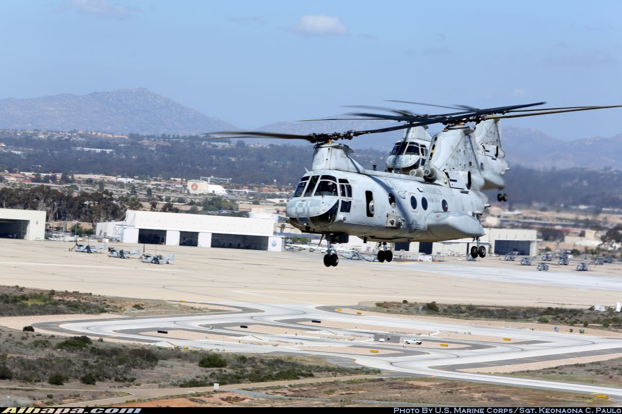波音-伏托尔 CH-46E&ldquo;海上骑士&rdquo; \vert{} ID:29688