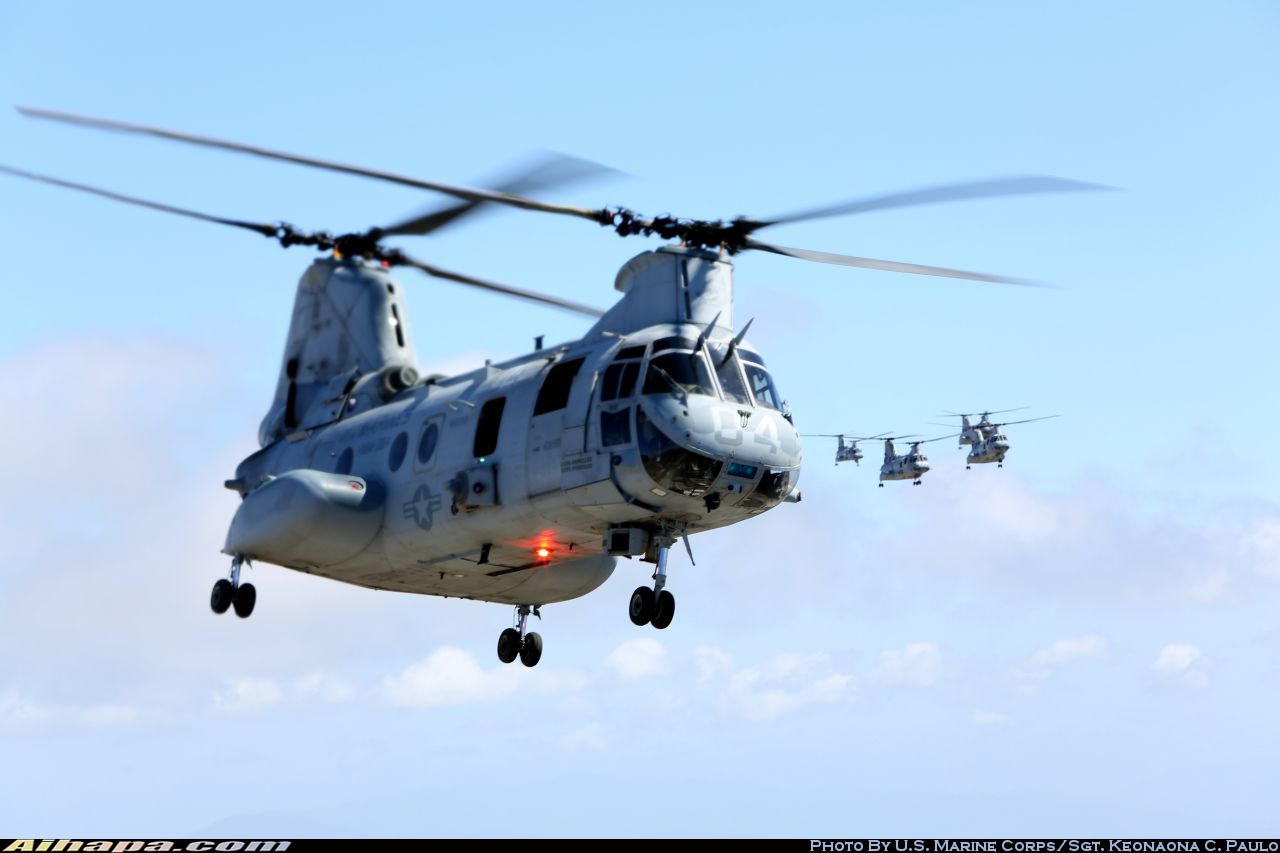 波音-伏托尔 CH-46E&ldquo;海上骑士&rdquo; \vert{} ID:29736