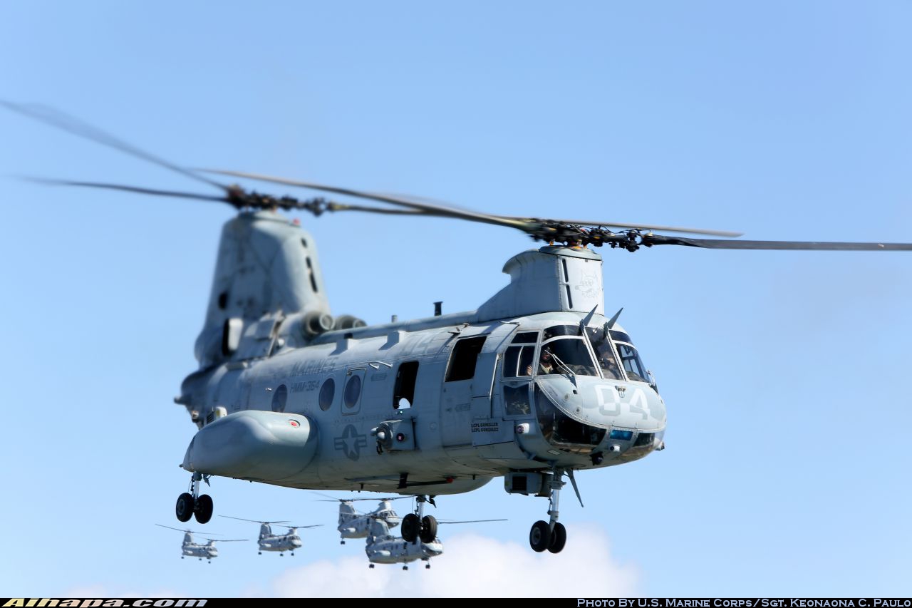 波音-伏托尔 CH-46E&ldquo;海上骑士&rdquo; \vert{} ID:29770