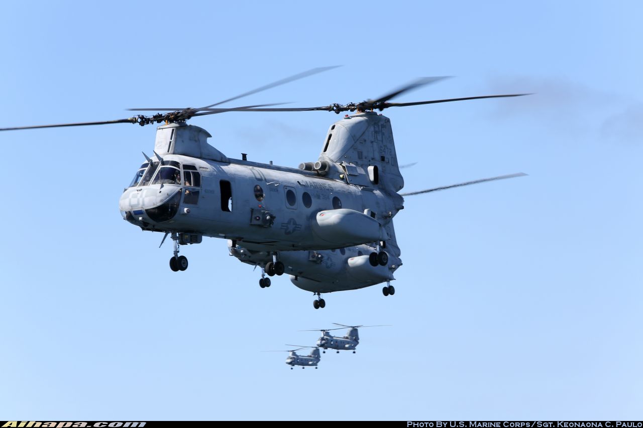 波音-伏托尔 CH-46E&ldquo;海上骑士&rdquo; \vert{} ID:29746