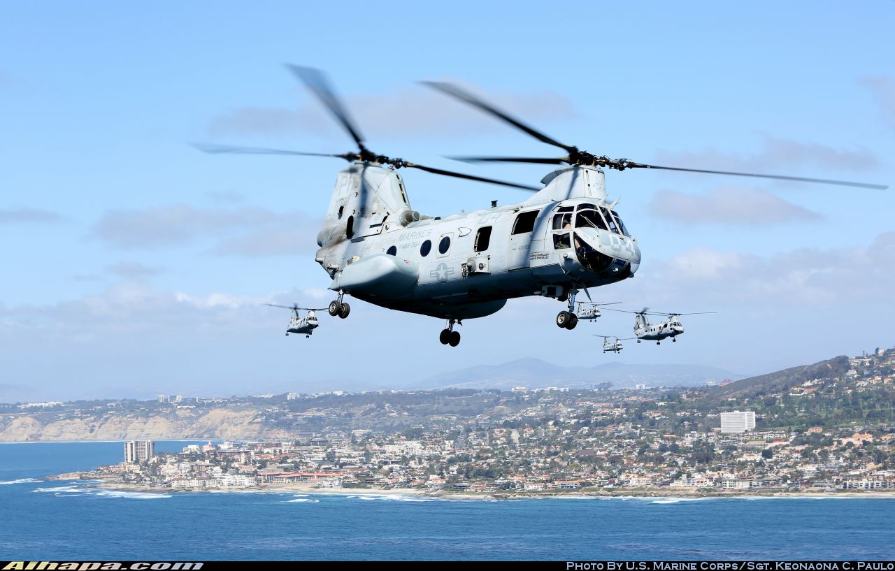 波音-伏托尔 CH-46E&ldquo;海上骑士&rdquo; \vert{} ID:29768
