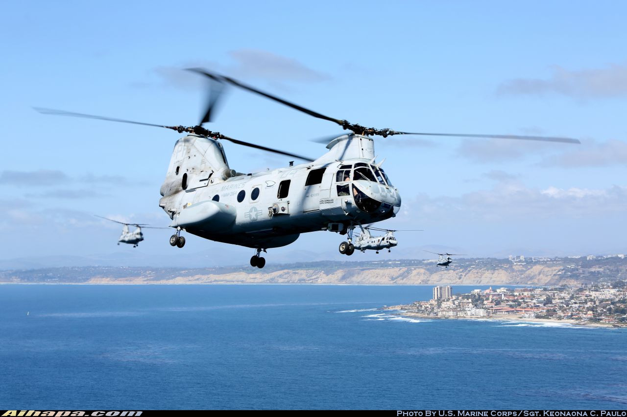 波音-伏托尔 CH-46E&ldquo;海上骑士&rdquo; \vert{} ID:29754
