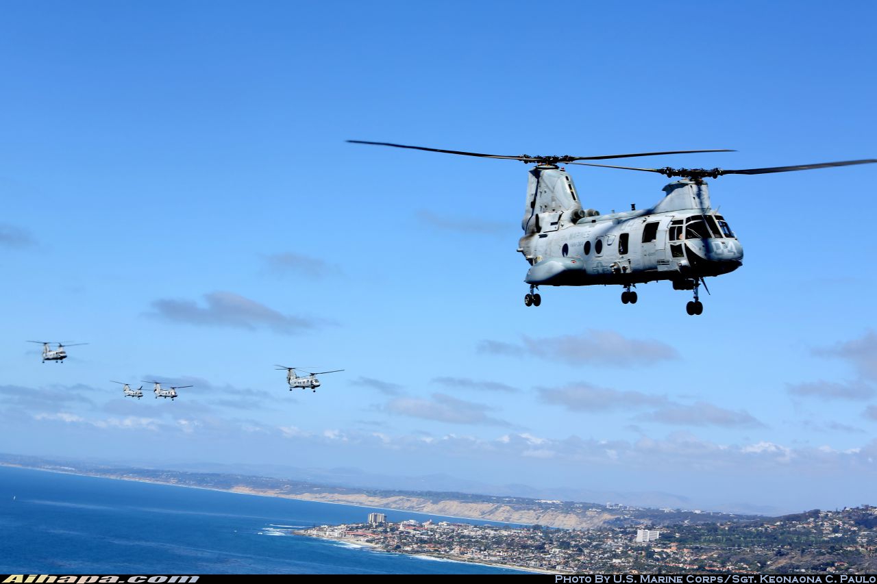 波音-伏托尔 CH-46E&ldquo;海上骑士&rdquo; \vert{} ID:29760