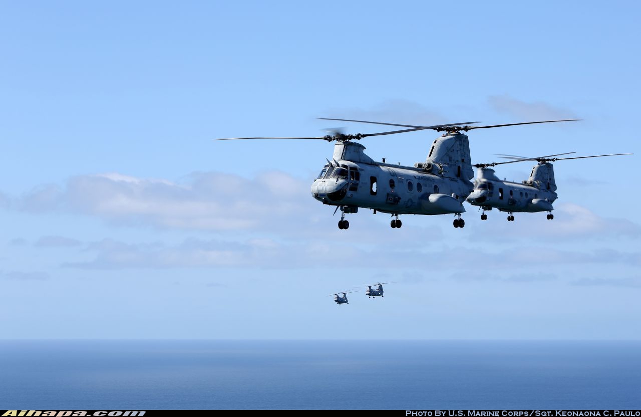 波音-伏托尔 CH-46E&ldquo;海上骑士&rdquo; \vert{} ID:29772