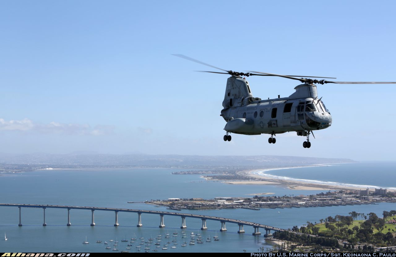 波音-伏托尔 CH-46E&ldquo;海上骑士&rdquo; \vert{} ID:29834