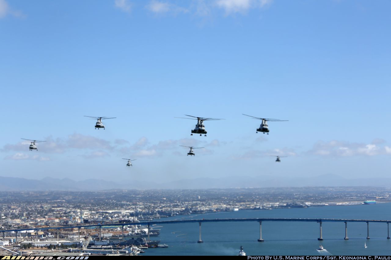 波音-伏托尔 CH-46E&ldquo;海上骑士&rdquo; \vert{} ID:29836