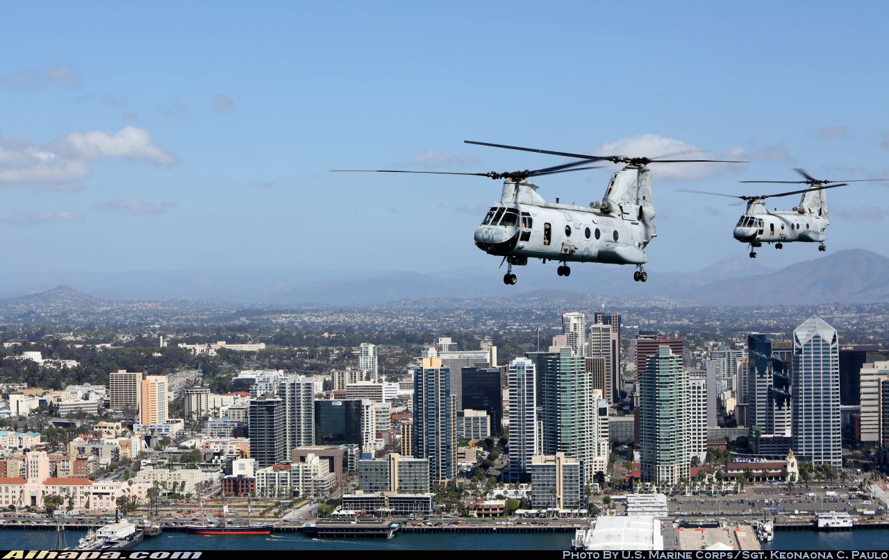 波音-伏托尔 CH-46E&ldquo;海上骑士&rdquo; \vert{} ID:29840