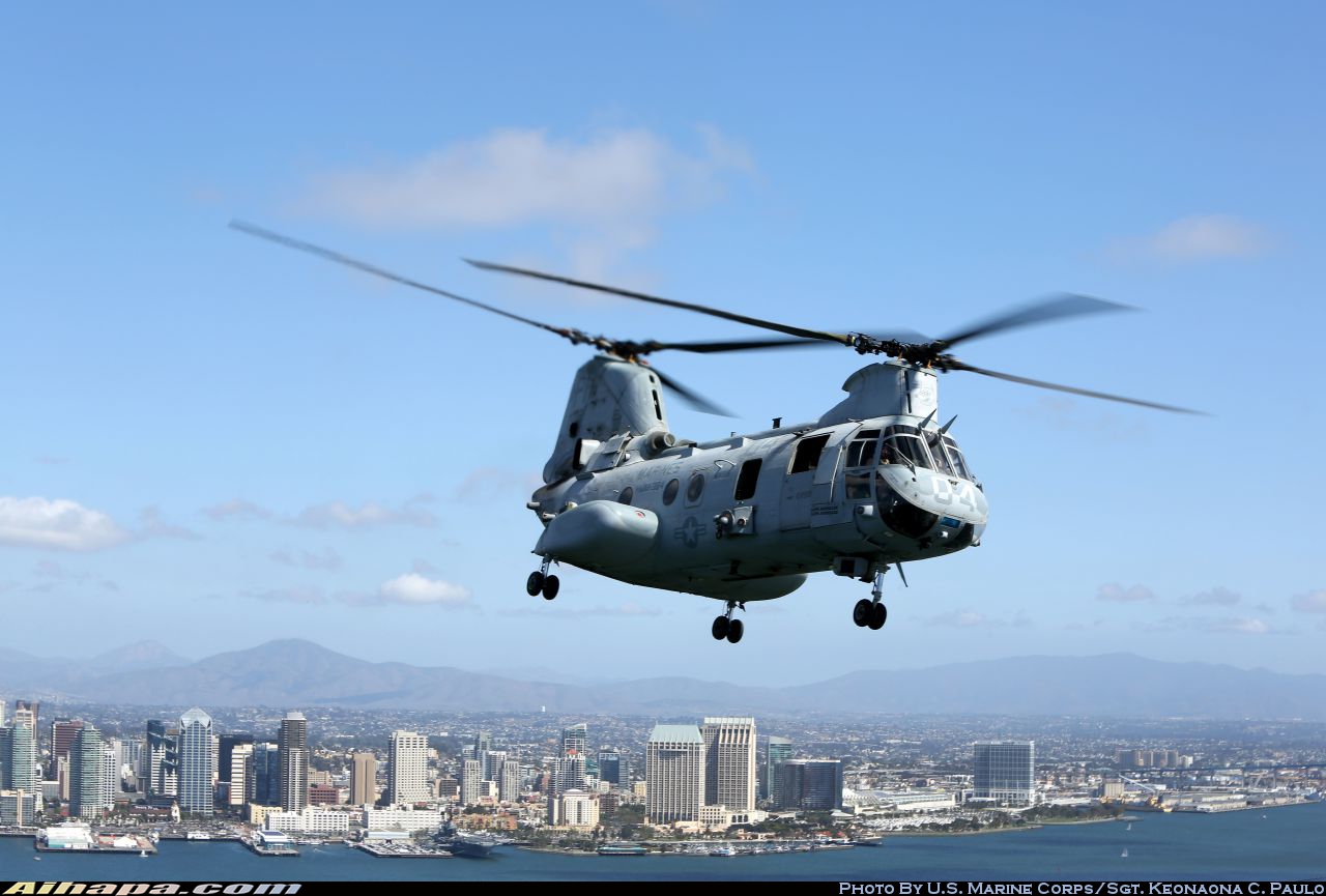 波音-伏托尔 CH-46E&ldquo;海上骑士&rdquo; \vert{} ID:29842
