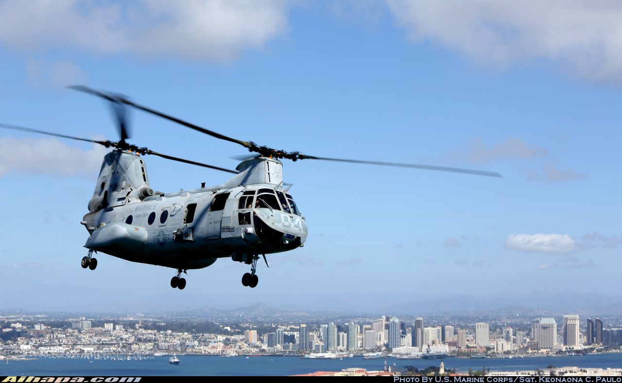 波音-伏托尔 CH-46E&ldquo;海上骑士&rdquo; \vert{} ID:29844