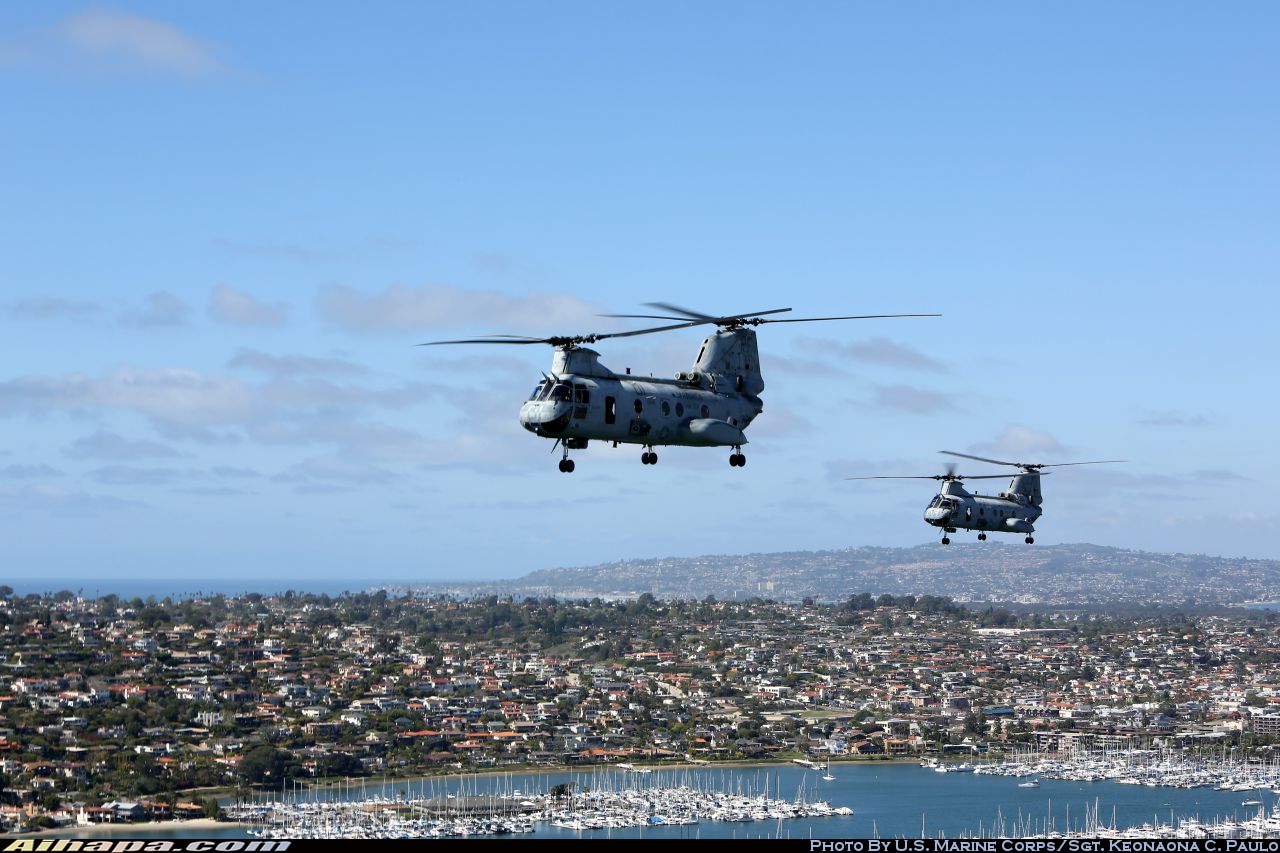 波音-伏托尔 CH-46E&ldquo;海上骑士&rdquo; \vert{} ID:29846