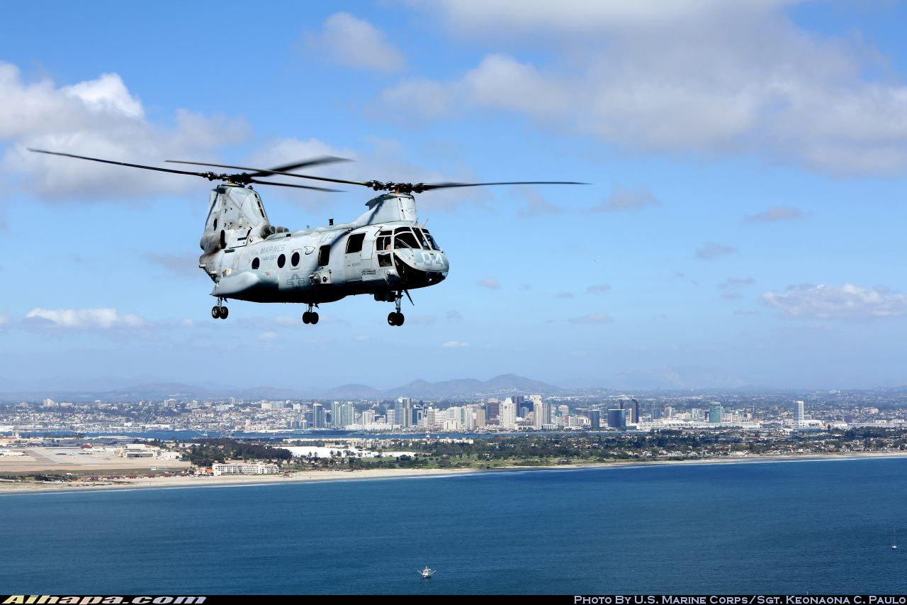 波音-伏托尔 CH-46E&ldquo;海上骑士&rdquo; \vert{} ID:29790