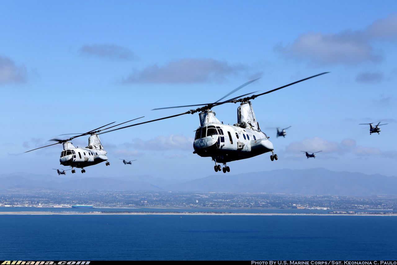 波音-伏托尔 CH-46E&ldquo;海上骑士&rdquo; \vert{} ID:29798