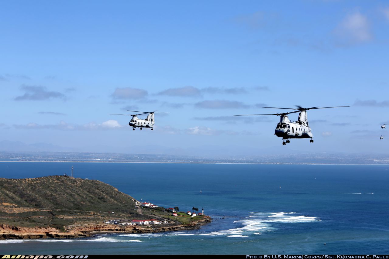 波音-伏托尔 CH-46E&ldquo;海上骑士&rdquo; \vert{} ID:29802