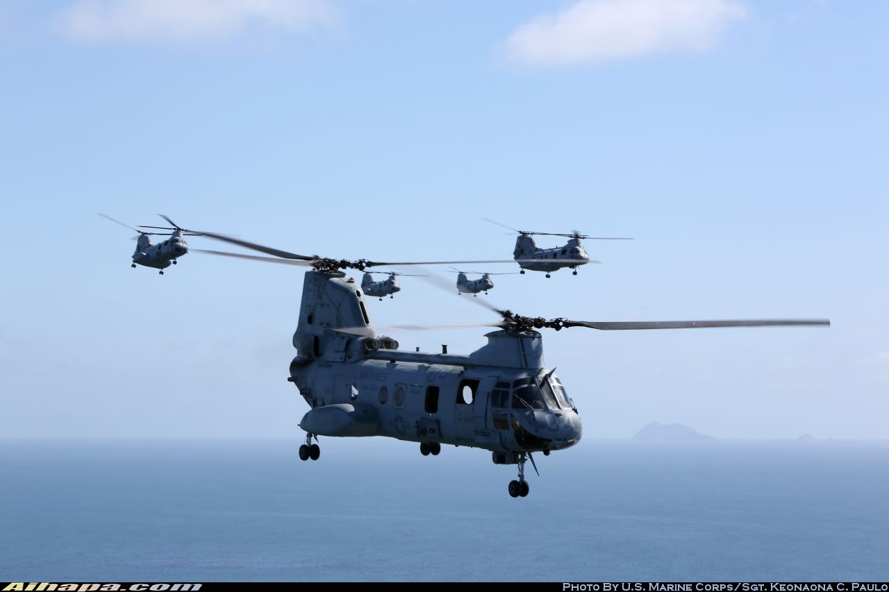 波音-伏托尔 CH-46E&ldquo;海上骑士&rdquo; \vert{} ID:29818