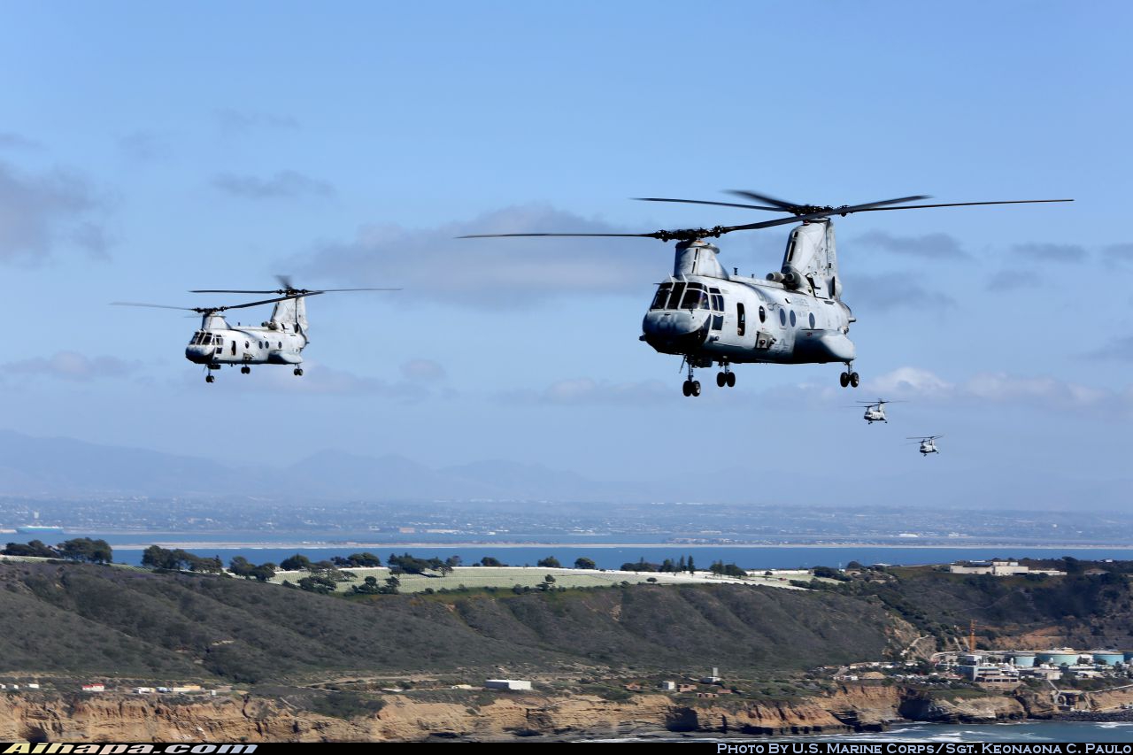 波音-伏托尔 CH-46E&ldquo;海上骑士&rdquo; \vert{} ID:29804