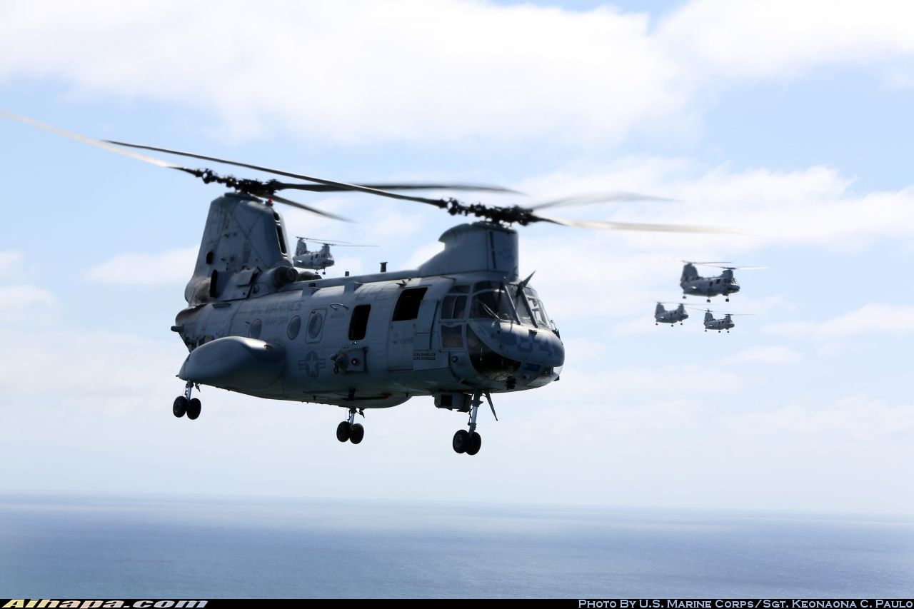 波音-伏托尔 CH-46E&ldquo;海上骑士&rdquo; \vert{} ID:29816