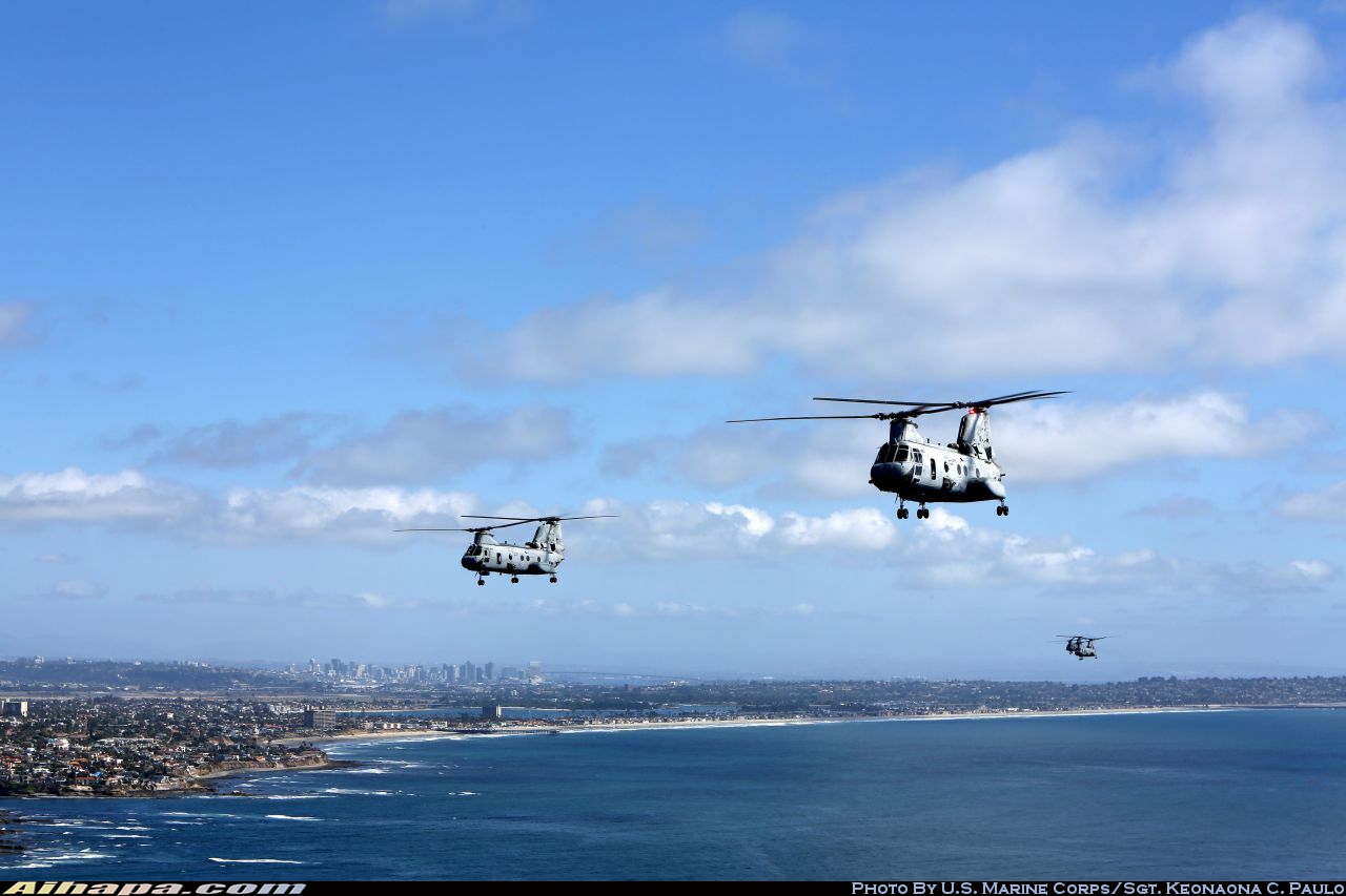 波音-伏托尔 CH-46E&ldquo;海上骑士&rdquo; \vert{} ID:29814