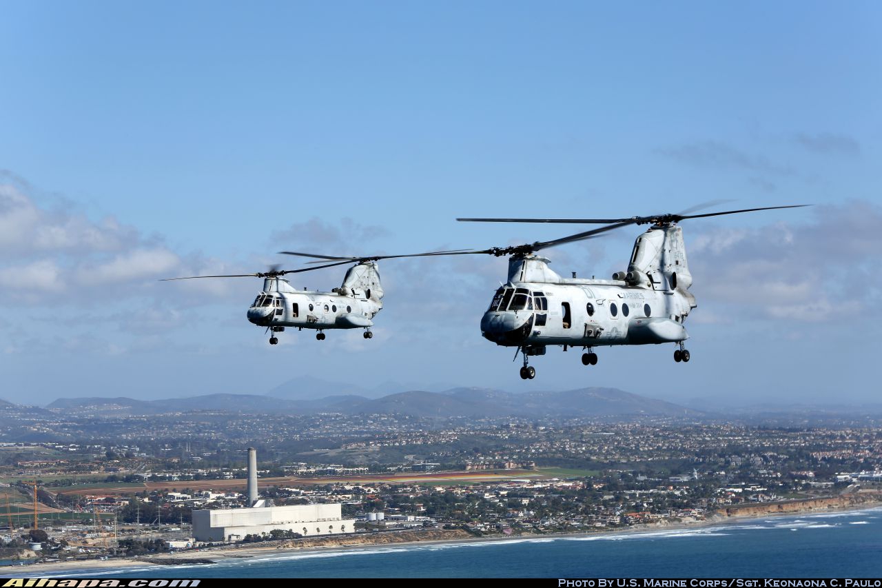波音-伏托尔 CH-46E&ldquo;海上骑士&rdquo; \vert{} ID:29810