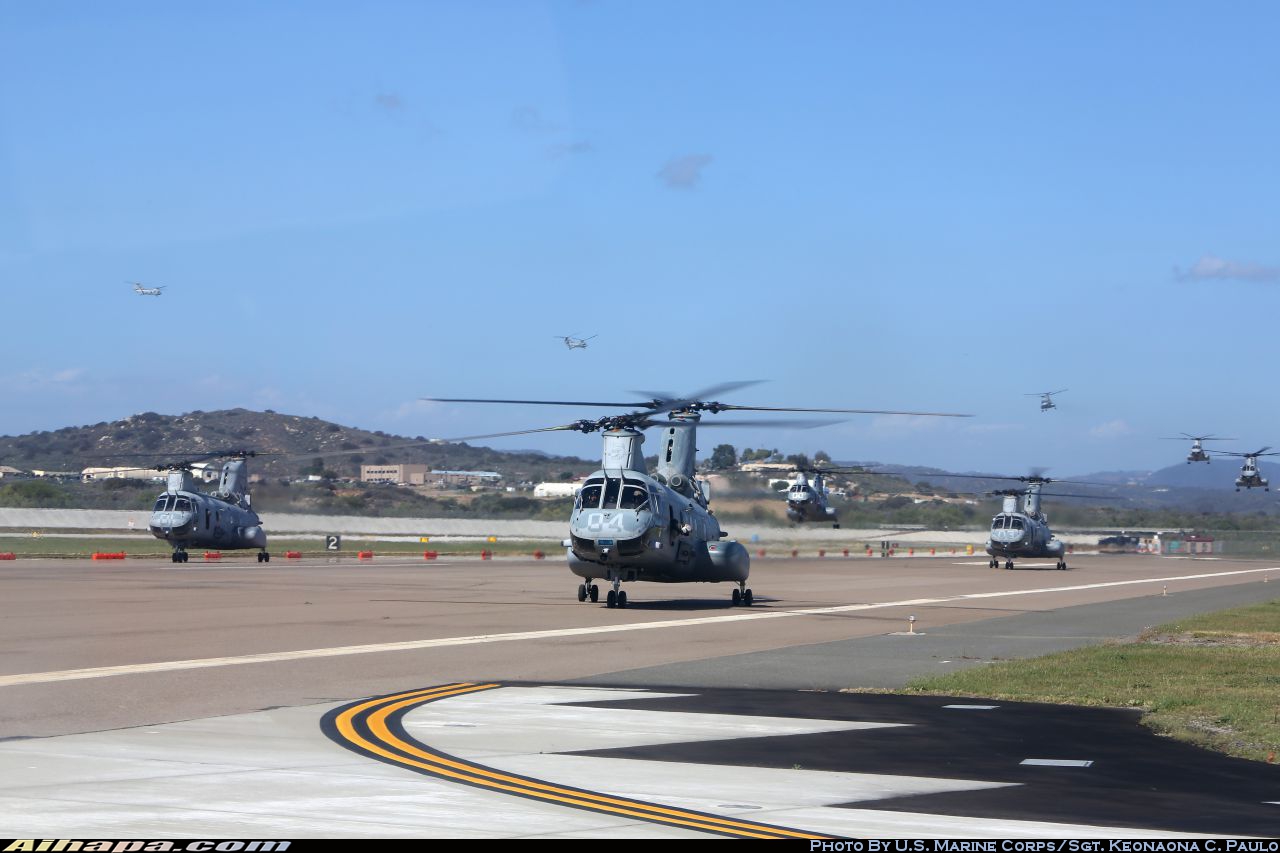 波音-伏托尔 CH-46E&ldquo;海上骑士&rdquo; \vert{} ID:29848
