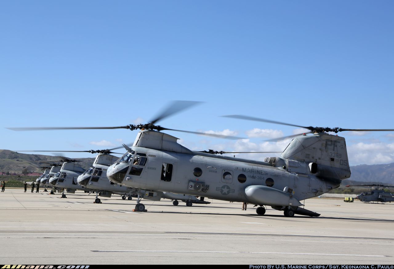 波音-伏托尔 CH-46E&ldquo;海上骑士&rdquo; \vert{} ID:29850