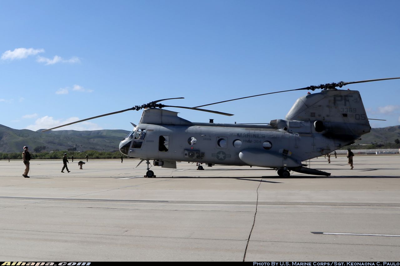 波音-伏托尔 CH-46E&ldquo;海上骑士&rdquo; \vert{} ID:29852