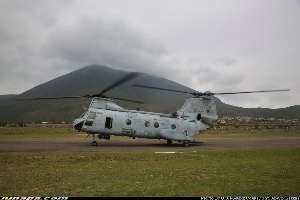 波音-伏托尔 CH-46E&ldquo;海上骑士&rdquo; \vert{} ID:10756