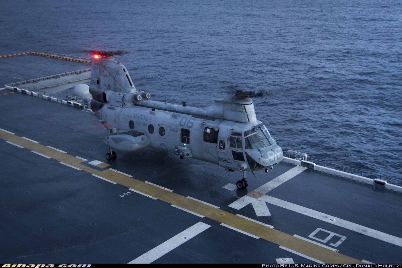 波音-伏托尔 CH-46E&ldquo;海上骑士&rdquo; \vert{} ID:11571