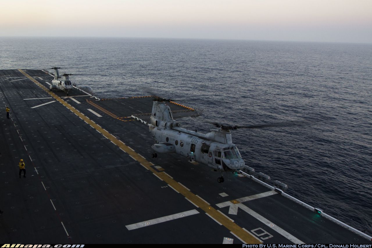 波音-伏托尔 CH-46E&ldquo;海上骑士&rdquo; \vert{} ID:15065