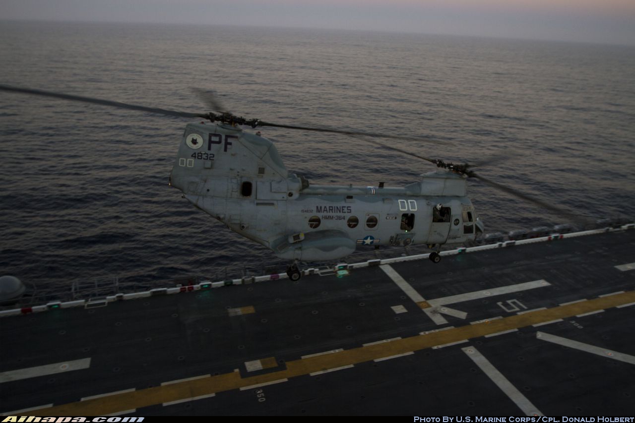 波音-伏托尔 CH-46E&ldquo;海上骑士&rdquo; \vert{} ID:15069