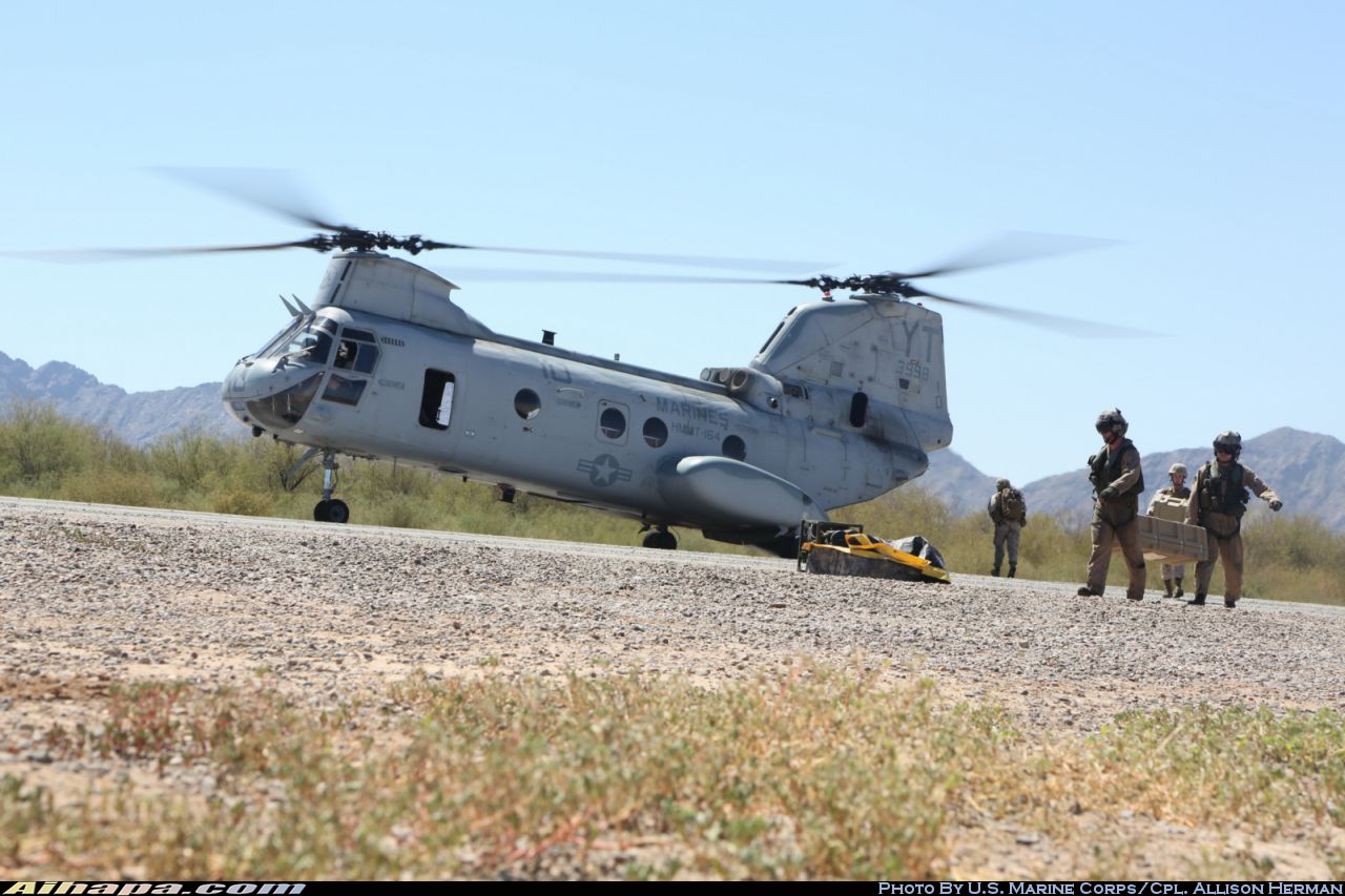 波音-伏托尔 CH-46E&ldquo;海上骑士&rdquo; \vert{} ID:13447