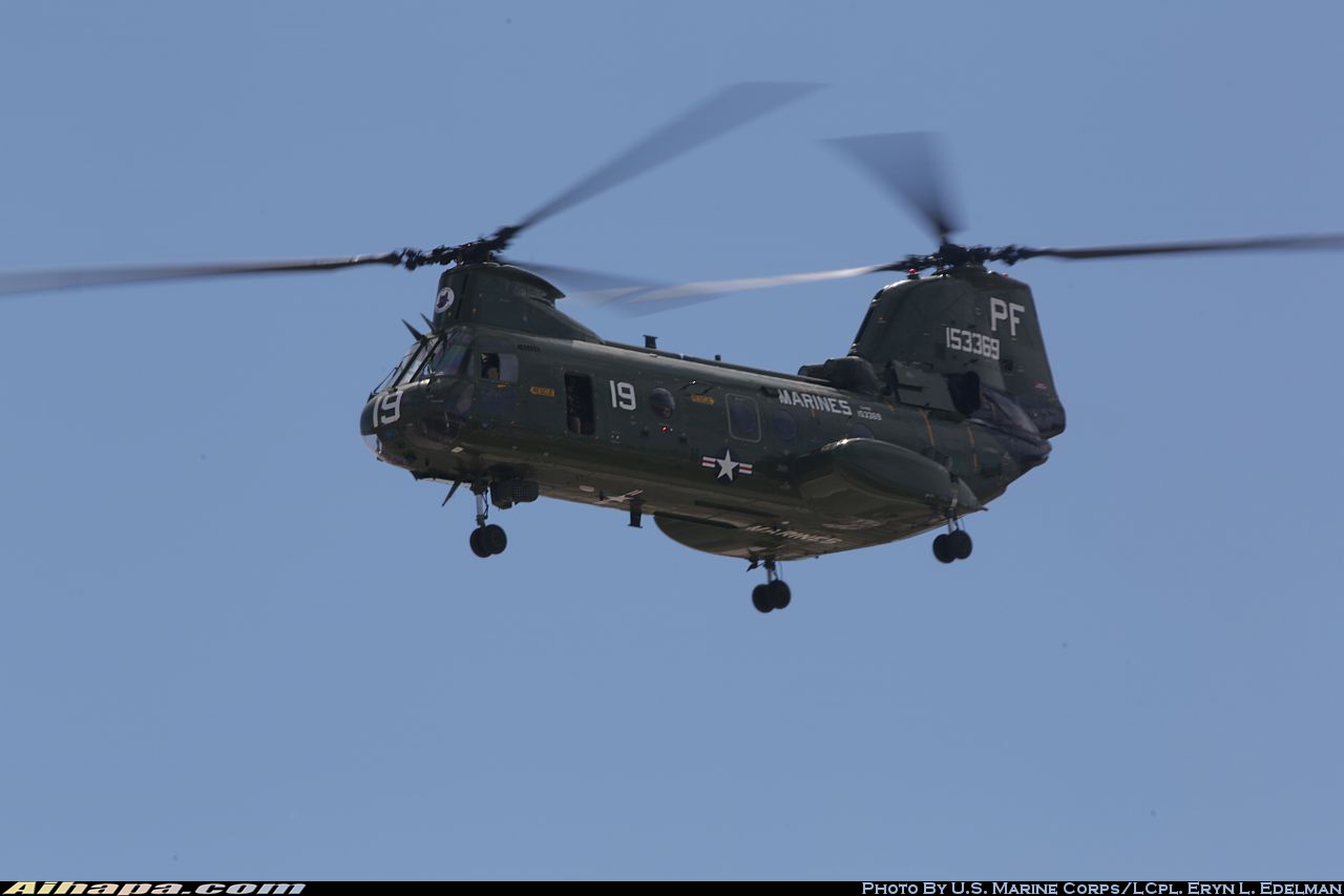 波音-伏托尔 CH-46E&ldquo;海上骑士&rdquo; \vert{} ID:14554