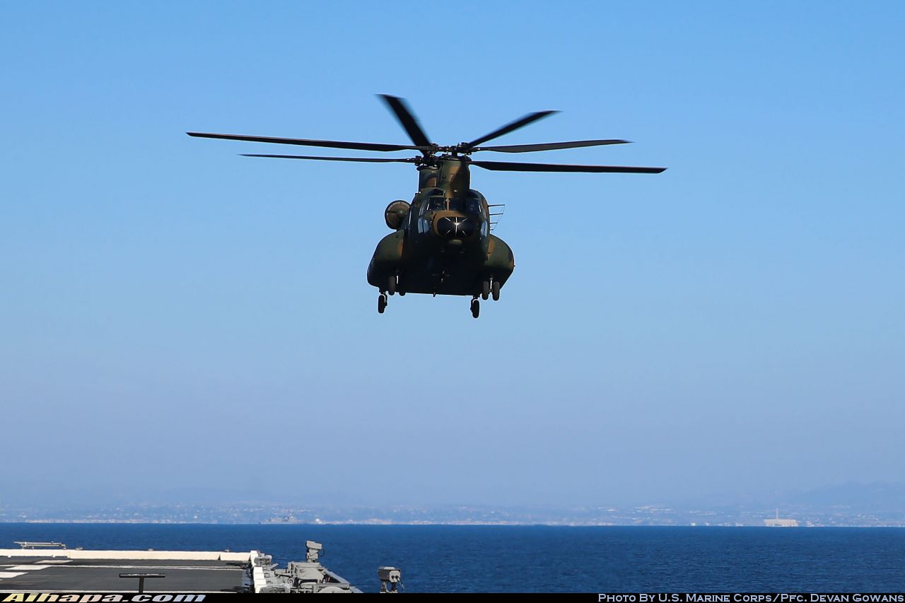 波音(川崎) CH-47JA&ldquo;支奴干&rdquo;(414) \vert{} ID:28241
