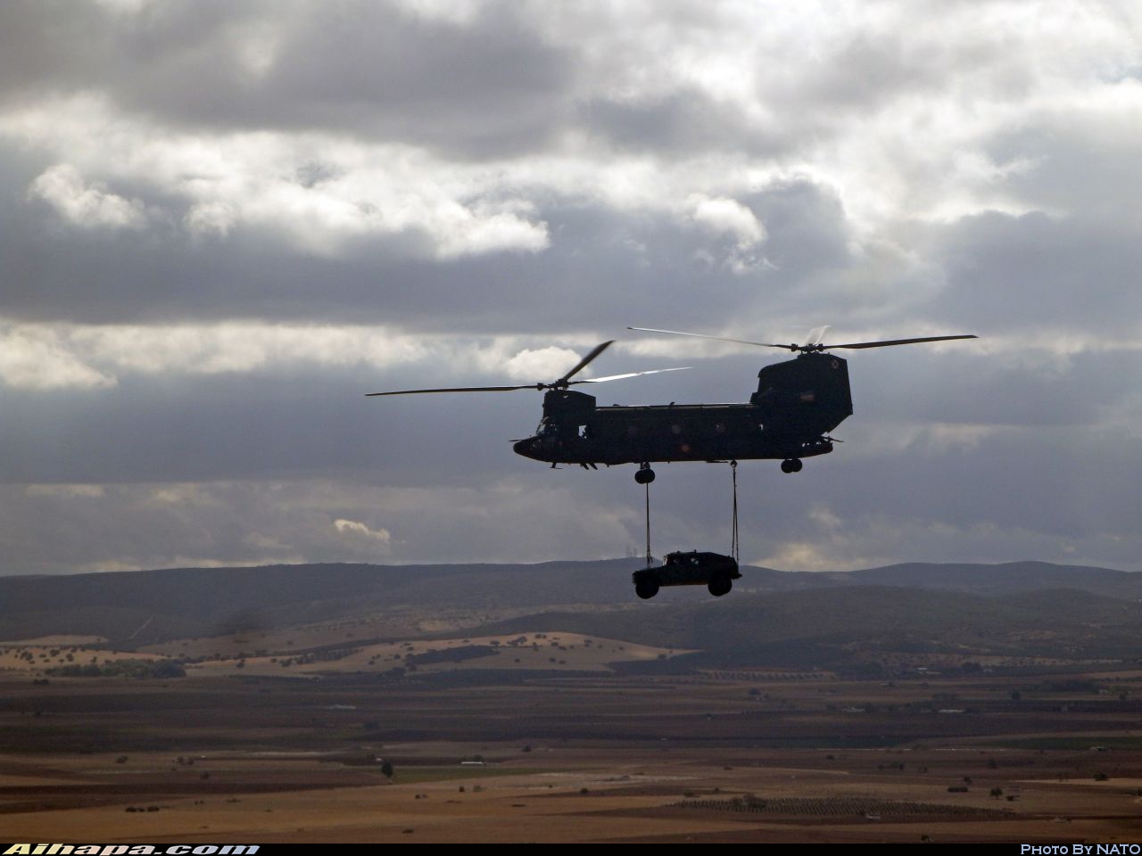波音 CH-47D&ldquo;支奴干&rdquo;(414) \vert{} ID:30405