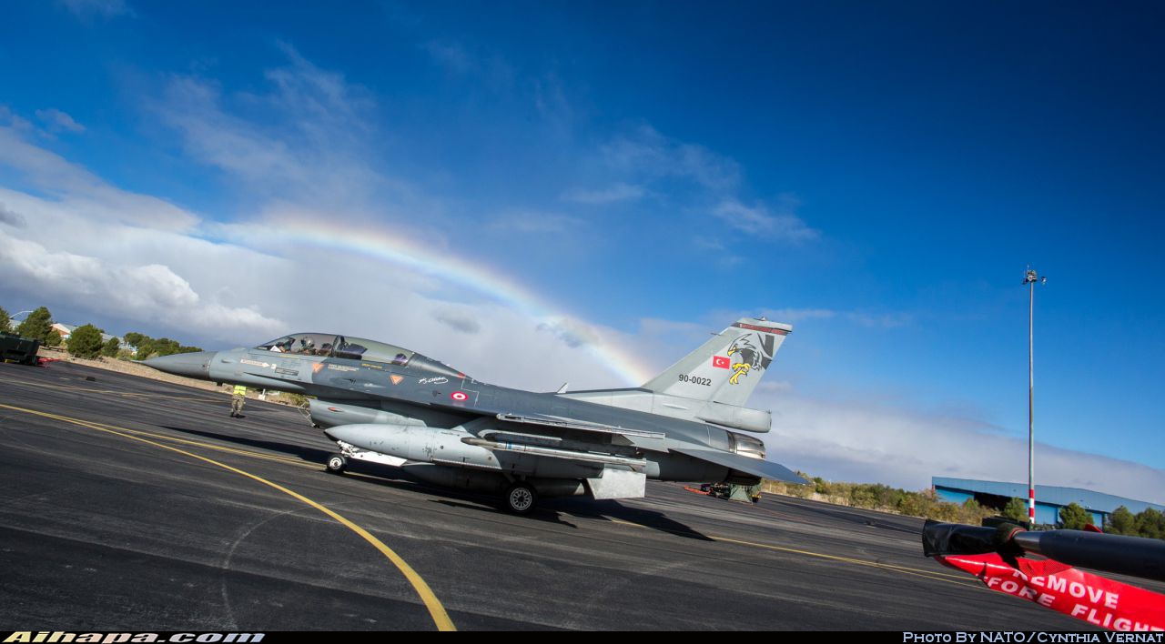 洛克希德-马丁(土耳其航宇) F-16DJ&ldquo;战隼&rdquo; \vert{} ID:30177