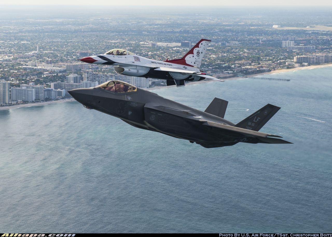 洛克希德-马丁 F-35A&ldquo;闪电&rdquo;Ⅱ \vert{} ID:34021