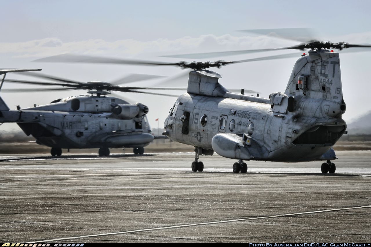 波音-伏托尔 CH-46E&ldquo;海上骑士&rdquo; \vert{} ID:21674