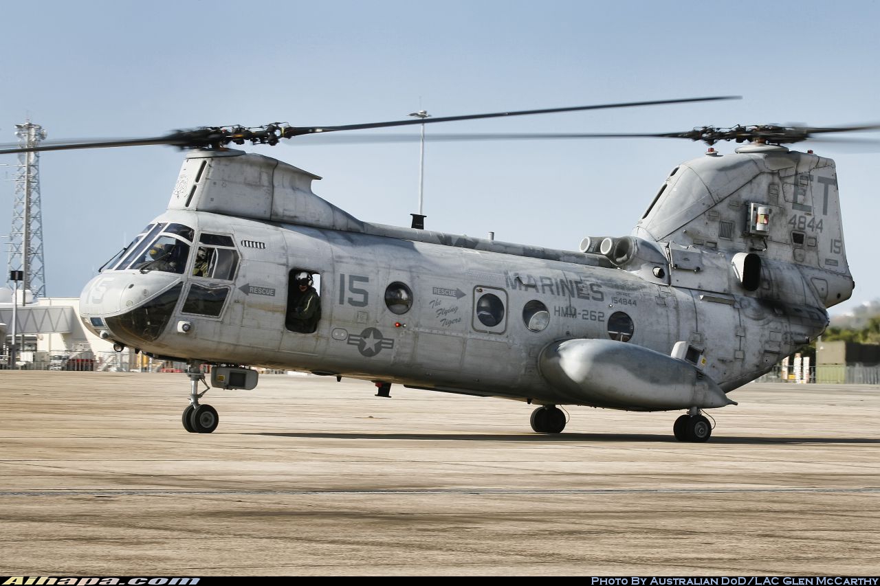 波音-伏托尔 CH-46E&ldquo;海上骑士&rdquo; \vert{} ID:21672