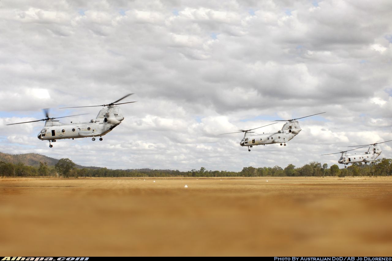 波音-伏托尔 CH-46E&ldquo;海上骑士&rdquo; \vert{} ID:21772