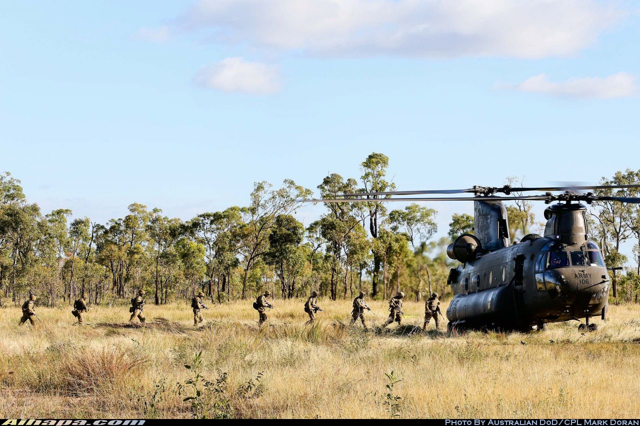 波音 CH-47D&ldquo;支奴干&rdquo;(414) \vert{} ID:21434