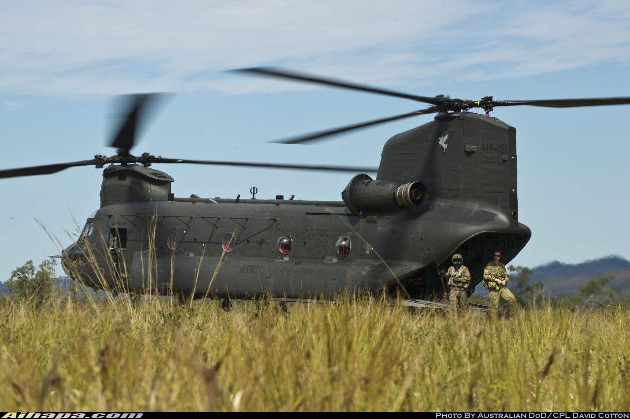 波音 CH-47D&ldquo;支奴干&rdquo;(414) \vert{} ID:21438