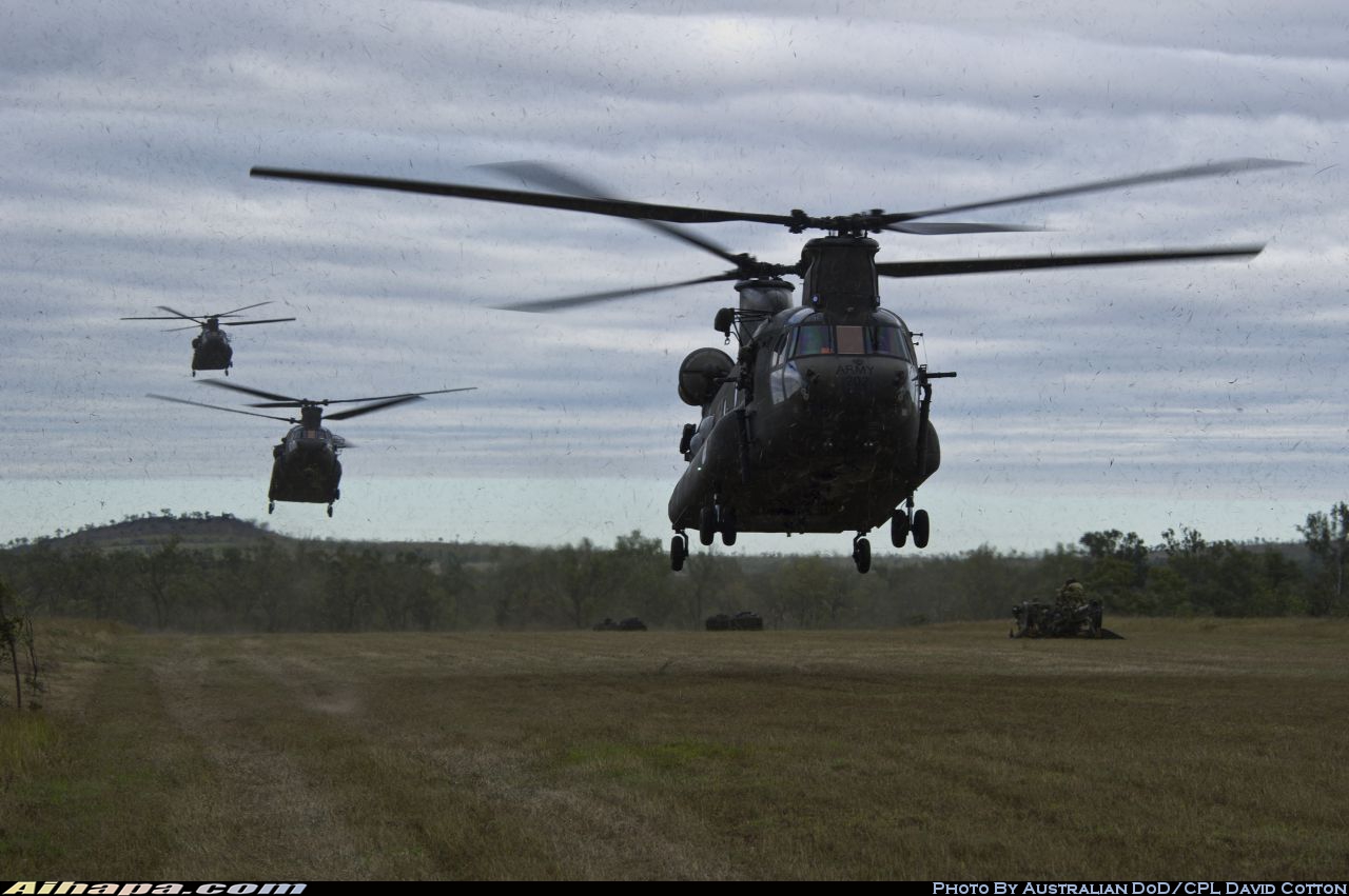 波音 CH-47D&ldquo;支奴干&rdquo;(414) \vert{} ID:21462