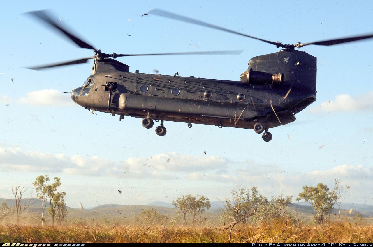 波音 CH-47D&ldquo;支奴干&rdquo;(414) \vert{} ID:21442