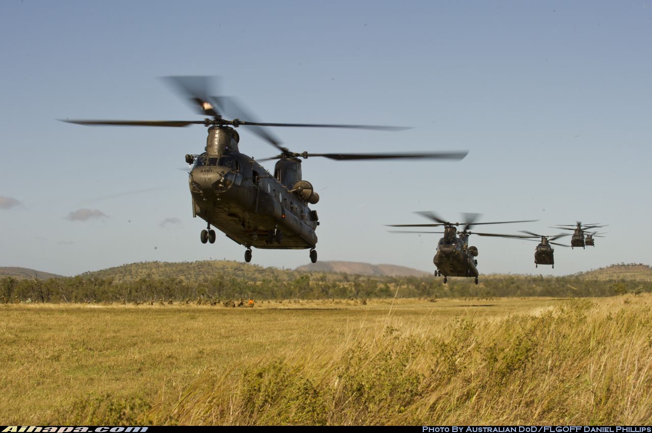 波音 CH-47D&ldquo;支奴干&rdquo;(414) \vert{} ID:21444