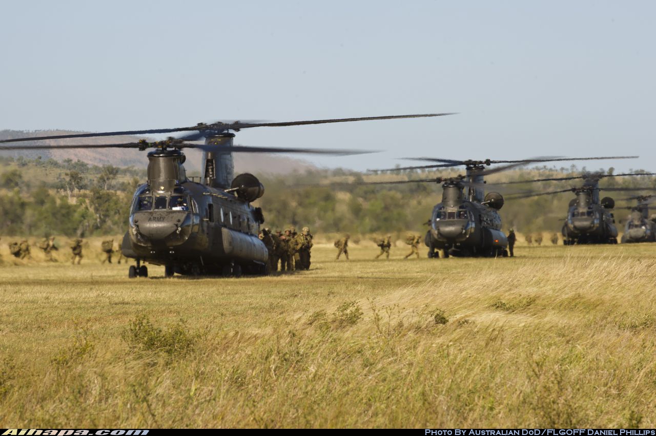 波音 CH-47D&ldquo;支奴干&rdquo;(414) \vert{} ID:21446